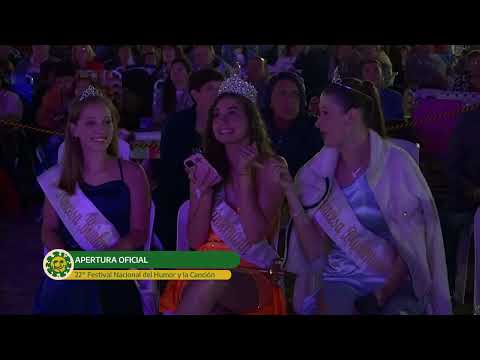 Apertura del 22° Festival del Humor y la Cancion