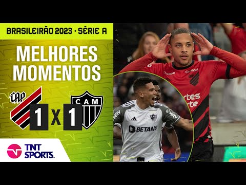 PAULINHO CRAVA MAS VITOR ROQUE CONSEGUE O EMPATE! ATHLETICO PR 1 X 1 ATLÉTICO MG | BRASILEIRÃO