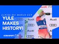 Daniel Yule makes HISTORY by winning Chamonix slalom from 30th after first run 😳👏 | Eurosport