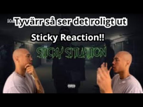 Sticky X 1.Cuz - Sticky Situation (Official Video) (SWEDISH) Reaction!!