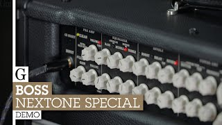 Video thumbnail for Boss Nextone Special 1x12 Combo Demo by Guitarist