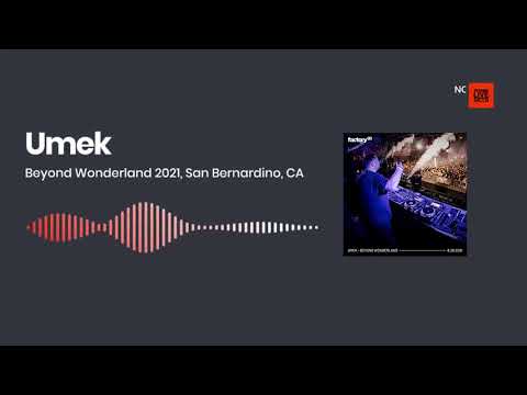 Umek Techno DJ Mix / Set at Beyond Wonderland 2021 in San Bernardino, CA x Factory 93