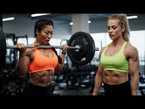Biceps of Steel: Two Powerful Women Dominate the Gym! 💪🔥