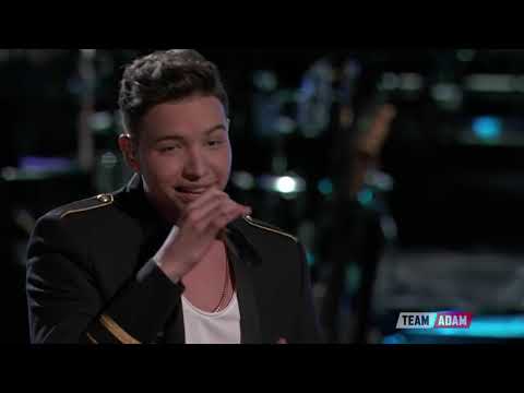 The Voice 2017 Mark Isaiah   Live Playoffs  'All Time Low'
