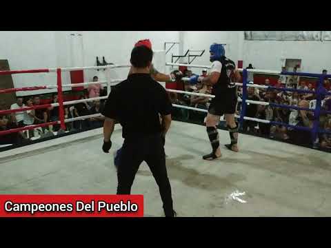 🥊Claudio "El Gallo" Castro Vs Jonatan Garavello - KICKBOXING - AMATEUR - Campeones Del Pueblo - CDP