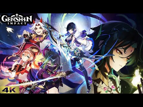 Perilous Trail FULL QUEST All Cutscenes English | Genshin Impact Lumine (4K 60FPS)