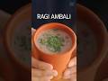 Ragi Ambali Natural Indian Probiotic Drink Millet Super Drink Incredible Drinks Of India