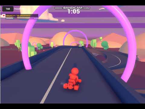 Drag kart gameplay