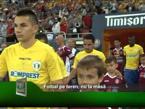Fotbal pe teren, nu la masă