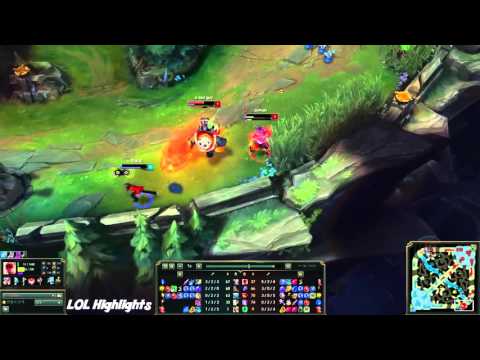 TIP Rush Leesin Jungle KR Solo Q Highlights (2015 09 24)
