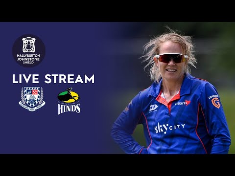 LIVE | Auckland Hearts vs Central Hinds - Hallyburton Johnstone Shield