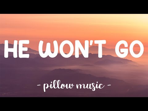 He Won't Go cover