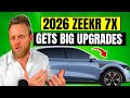 2026 Zeekr 7X Gets Bigger Battery Thor Chip Massive Power Boost More