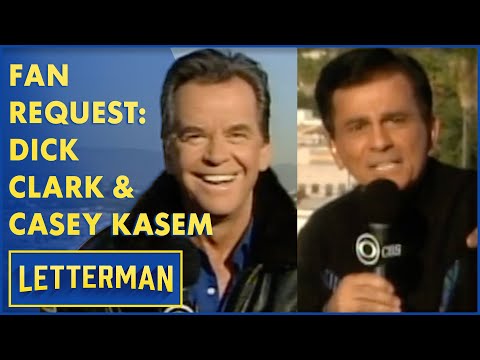 Fan Request: Dick Clark & Casey Kasem's Countdown To December 18th | Letterman