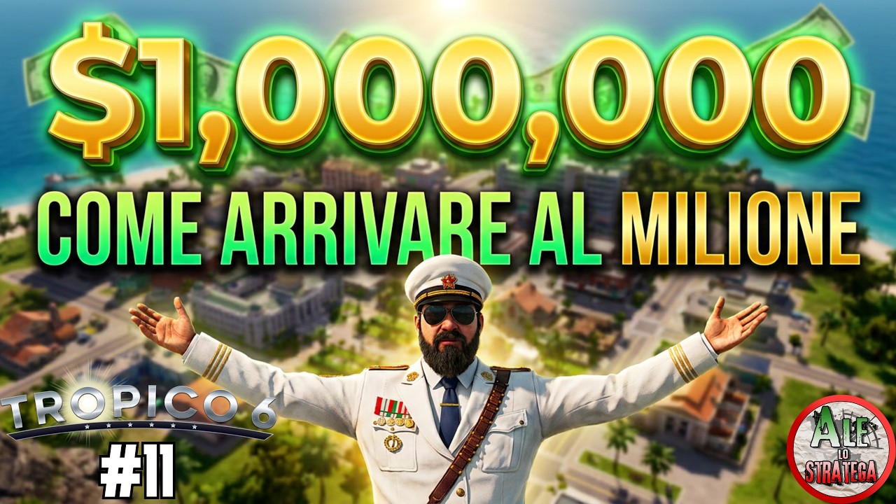 COME ARRIVARE AL MILIONE DI DOLLARI || TROPICO 6 gameplay ITA || IL LAMA DI WALL STREET #11
