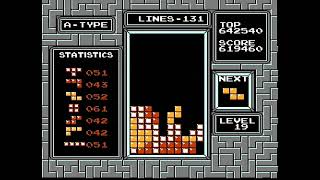 Tetris (NES) - 999,999 Pts Maxout (DAS Playstyle)