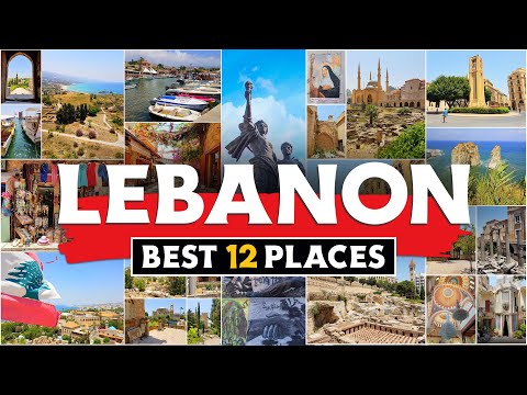 Lebanon 🇱🇧 Travel 2024 | Top 12 MUST-SEE Places to Visit/Travel