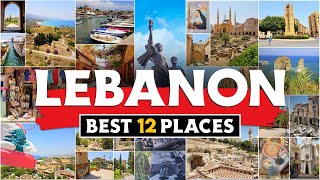 Lebanon 🇱🇧 Travel 2024 | Top 12 MUST-SEE Places to Visit/Travel