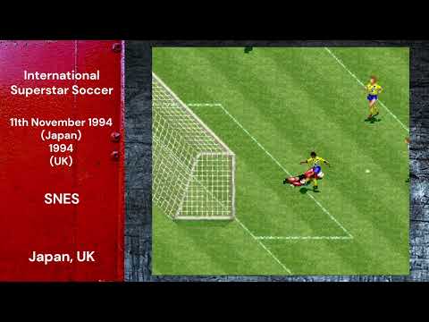 Console Sports Games of 1994 - International Superstar Soccer