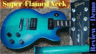 Video thumbnail for What's This Neck Doing on a Studio? 2014 Gibson Les Paul Futura Pacific Blue Review by The Trogly's Guitar Show