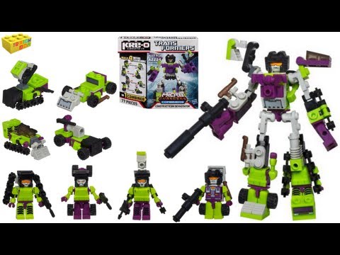 KRE-O Transformers Micro Changers Combiners Constructicon Devastator Review A2224