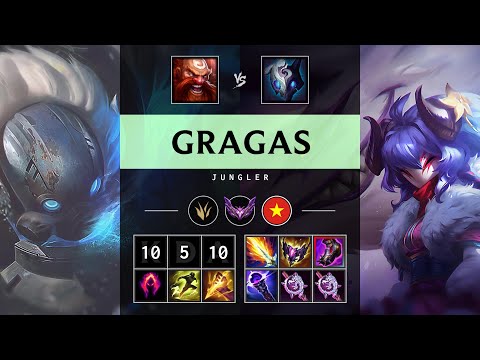 Gragas Jungle vs Kindred - VN Master Patch 25.15