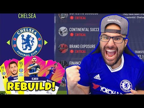CHELSEA REBUILD! INSANE $90,000,000 TRANSFERS! - FIFA 18 Career Mode