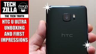 HTC U ULTRA UNBOXING & FIRST IMPRESSIONS