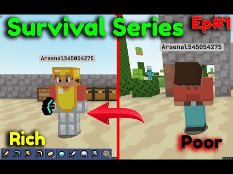 BLOXD.IO SURVIVAL SERIES A NEW JOURNEY || Bloxd.io