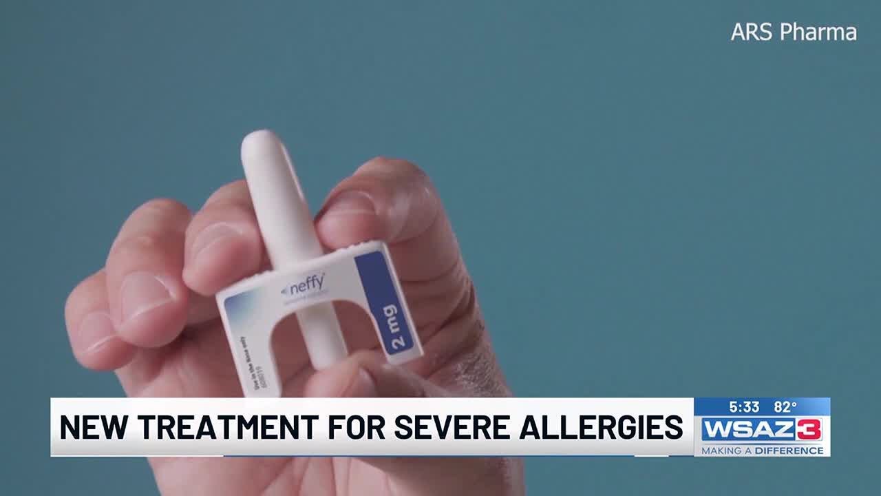 FDA approves first nasal spray for treatment of anaphylaxis
