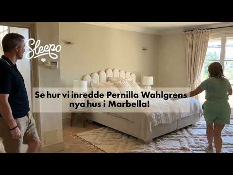 Se hur vi inredde Pernilla Wahlgren nya hus i Marbella!