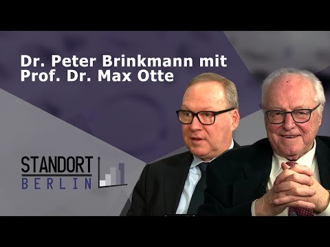 Standort Berlin - Dr. Peter Brinkmann im Gespräch mit Prof. Dr. Max Otte