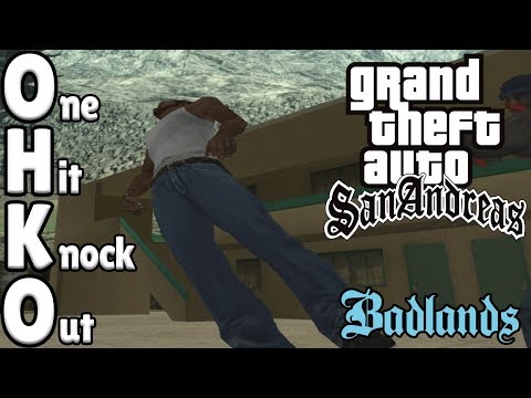 GTA San Andreas - ONE HP SPEEDRUN - Badlands