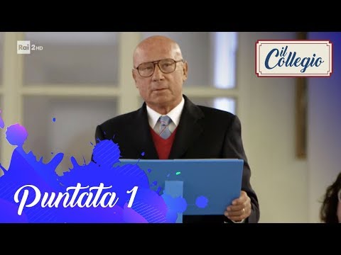 Il benvenuto del Preside e il test d'ingresso - Prima puntata - Il Collegio 4