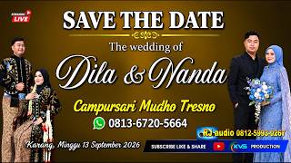 Download lagu Live.. Campursari Mudho Tresno ::: Pernikahan : Dila - Nanda Minggu, 13 September 2026 ::: KVSPRO mp3