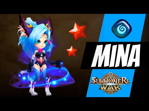 Second Awakening Mina. Water Martial Cat in Summoners War RTA