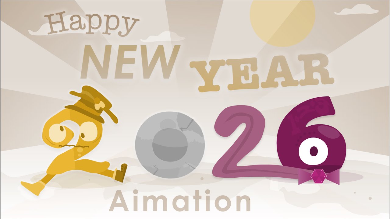HAPPY NEW YEAR!! - 2026 (animated short)