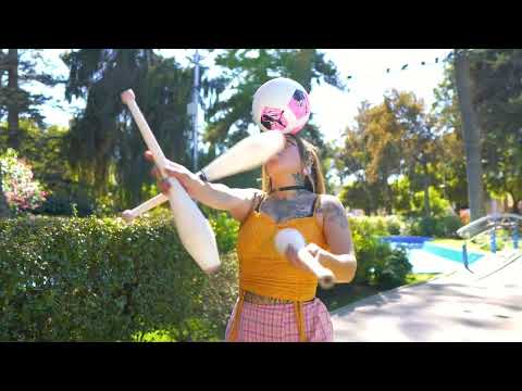 Bouncing ball and clubs by Josefa Pizarro from Chile | IJA Tricks of the Month