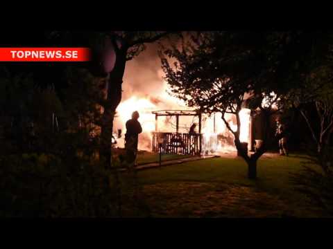 Kolonibrand i Landskrona