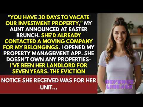 Easter Brunch: Aunt Said "We're Evicting You"—She Doesn't Know I'm Her Landlord