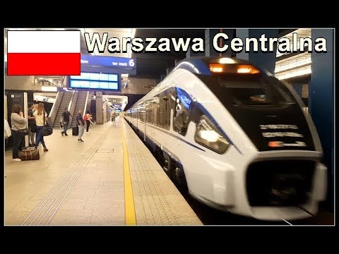Warsaw Train Station / Warszawa Centralna, Poland August 2017