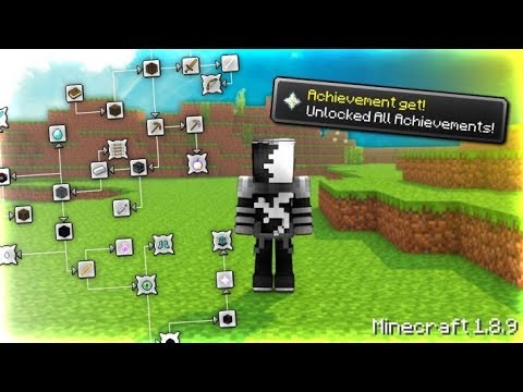 obtaining all achievements in minecraft hardcore (stream highlights)
