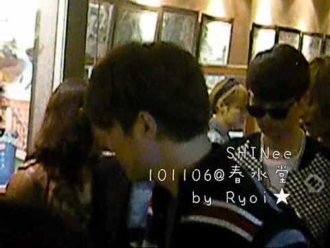 [Fancam] 101106 SHINee@春水堂