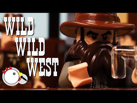 Wild Wild West - LEGO Stop Motion Animation Video - CheepJokes