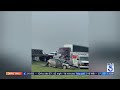 2 dead, 9 injured in 35-vehicle pile up on 5 Freeway