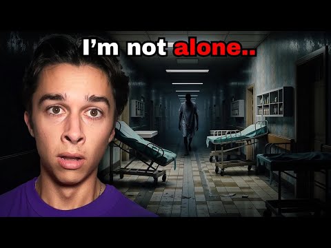 I Survived Overnight TRAPPED in a Haunted Hospital.. (Storytime)