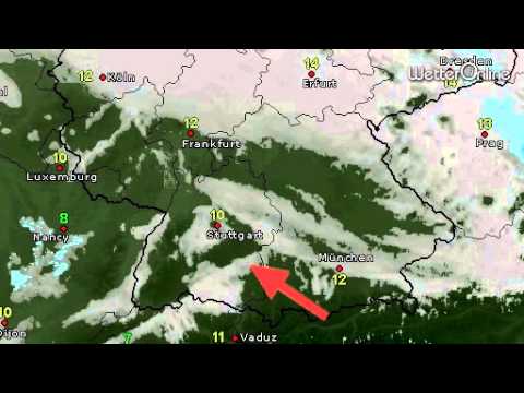 Dichter Nebel entlang Mosel, Donau und Oberrhein