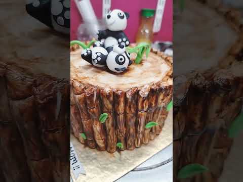 3pound chocolate panda cake