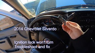 2014 Chevy Silverado - Key won
