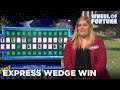 Jamie Wins $13K With the Express Wedge | Wheel of Fortune